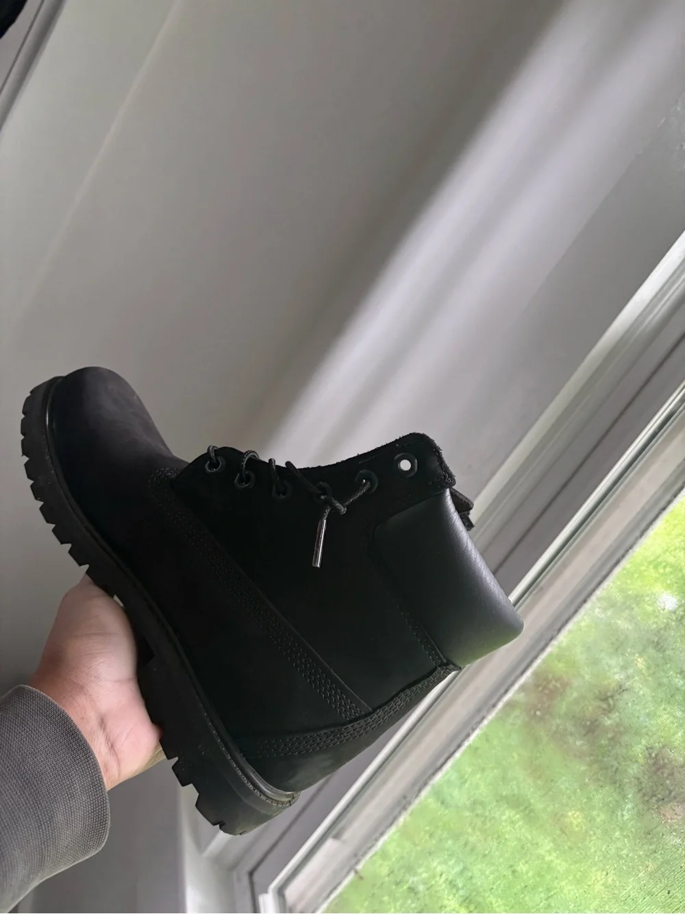 Timberland Premium 6-Inch Waterproof Boots (Black Nubuck)